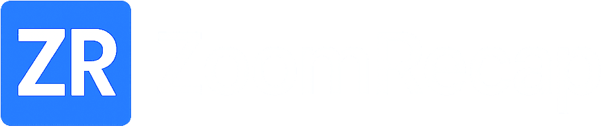 ZoomRecap Logo